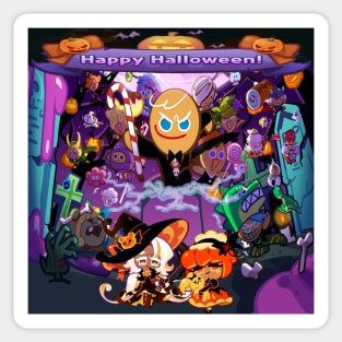 Cookie Run Kingdom Happy Halloween Sticker